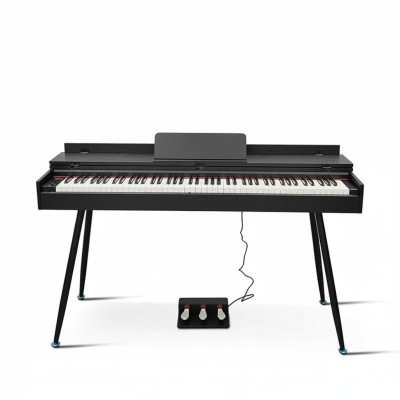 Zwarte glanzende digitale piano voor thuis