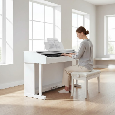 Digitale piano Stage Piano Brillo in witte kleur
