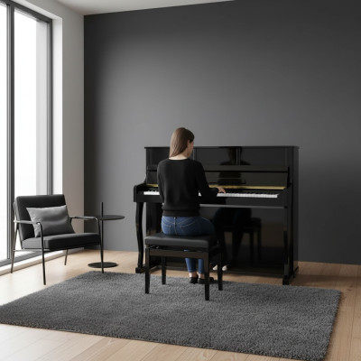 Digitale piano voor thuisgebruik 137cm Zwart