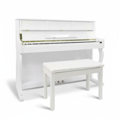 Witte digitale piano biedt creativiteit en stijl zonder beperkingen