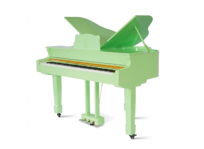 Digitale piano met glanzend oppervlak