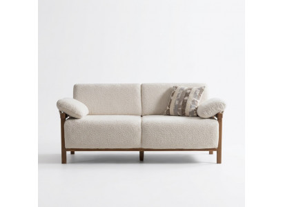 Modern  Sofa 2 Sitzer Gemütlichkeit im Minimalismus
