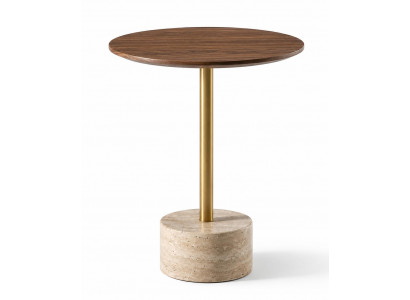 2x Beistelltisch Stil modern Farbe gold neu Wohnzimmer praktisch bequem