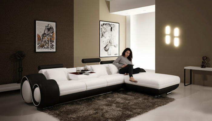 jullie bankbank U-vormige woonkamer hoekbankset design modern