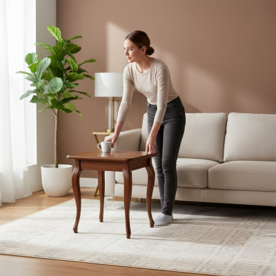 Tafel Nachtkastje Console Bijzettafel Klassieke tafels Houten tafel Nachtkastjes