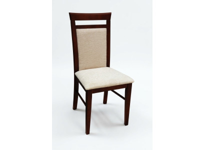 Massief houten eetkamerstoel Designer leren stoel Stoelen Eetkamerstoelen K37