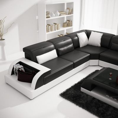 Leren bank Bank Woonlandschap Hoekbank Hoek Modern Decor Set Design  Leren bank Bank Woonlandschap Hoekbank Hoek Modern Decor Set Design
