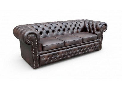 Chesterfield Sofa Bank Leren Bankstel Bekleding Leicester Woonkamer Banken Nieuw