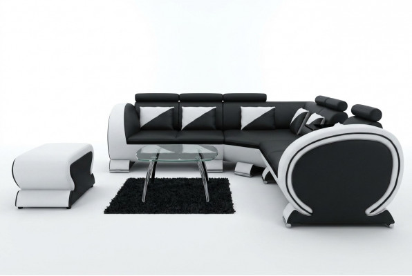 Ontwerper hoekbank bank bank bankstel loungebank banken bankstel_woonlandschap.