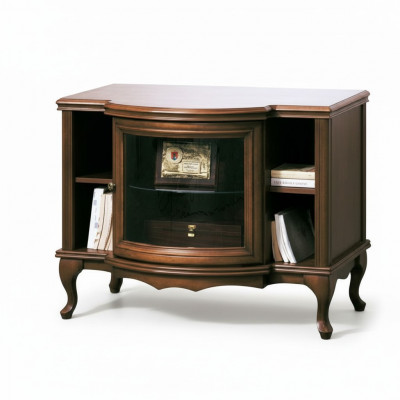 Klassieke antieke stijl TV-audiokast televisiekast model WRTVM.