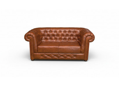 Chesterfield Bankstel Sofa Set 3-Zits Bekleding Lederen Banken Nieuw BANTRY