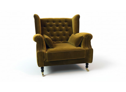 Chesterfield oorfauteuil fauteuil bank relax bekleding designer banken Liverpool