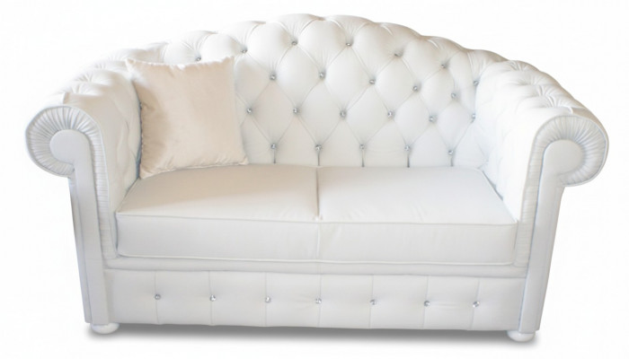 Chesterfield 3-zitsbank met slaapfunctie Sofa Couch Bekleding Set Nieuwe Bankstellen!!