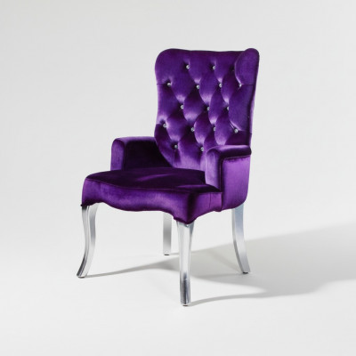 Designer fauteuil fluwelen sofa lounge club sofa met kristallen stenen stoel stoelen nieuw