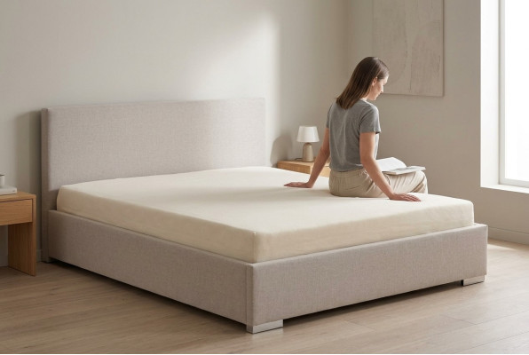 Tweepersoonsbed bedden ontwerper gestoffeerd bed slaapkamer echtelijke bed leren bed