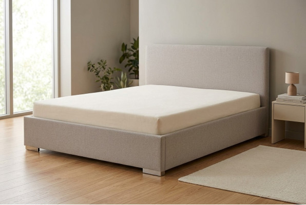 Tweepersoonsbed bedden ontwerper gestoffeerd bed slaapkamer echtelijke bed leren bed