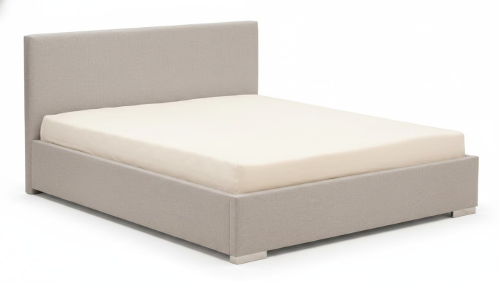 Tweepersoonsbed bedden ontwerper gestoffeerd bed slaapkamer echtelijke bed leren bed
