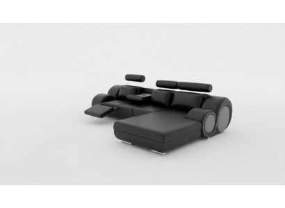 Designer set woonlandschap hoekbank bank bank bank leren bank bank nieuw