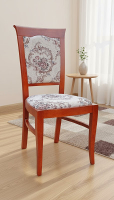 Massief houten eetkamerstoel designer leren stoel stoelen eetkamerstoelen K13.