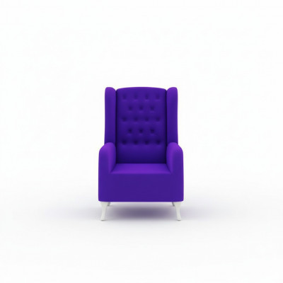 OHRENSESSEL CHESTERFIELD VRIJE KLEURKEUZE DESIGN FLUWEEL - KRISTALLEN BANK SOFA NIEUW