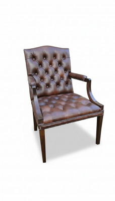 Antieke Troon Koning Chesterfield Fauteuil Imitatie 1500 Riddersstoel Bank Sofa