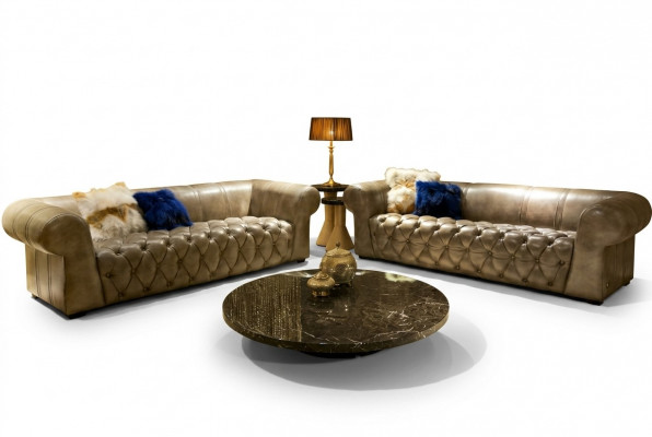 Hoekbank Hoekbank Bank Bank Kussen Lederen Set Woonlandschap Chaiselounge Banken