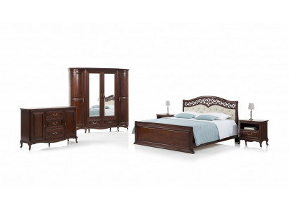 Tweepersoonsbed Klassiek Hoogwaardig Ontwerpers Chesterfield Vollederen Bed Bedden
