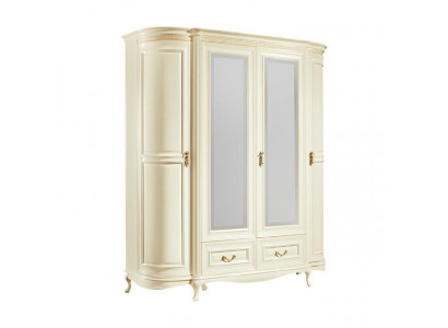 Klassieke kasten kast wandmeubel kledingkast - Model V-kast-4D-G