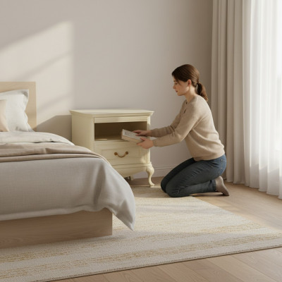 Nachtkastje Console Chippendale Slaapkamer - Model V-Szn Nachtkastje
