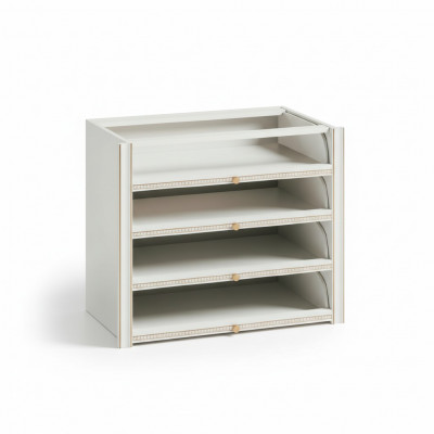 Element model V-B voor inloopkast kledingkast Italiaanse meubels.