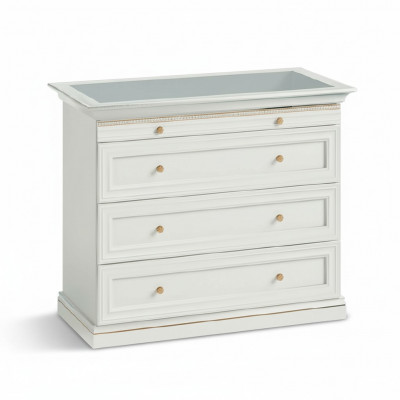 Kast + vitrine sieraden horloges wandkast massief echt hout V-KG kast