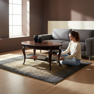 Klassieke salontafel van massief hout Salontafel Tafel Tafels Nieuw - Model V-6