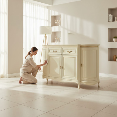 Klassieke bargkast wijnkast commode ladenkast ladekast V-K4