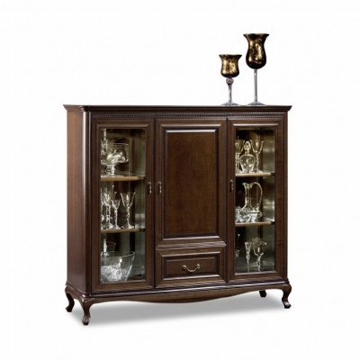 Klassiek dressoir Dressoirs Massief houten kast Nieuwe handgemaakte V-KB