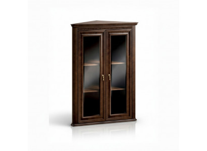 Klassieke vitrinekast vitrinekast Hoekkast Hoek vitrines - Model V-WN Vitrine