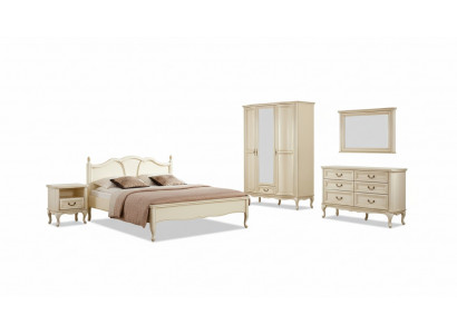 Slaapkamer set Bed Ladenkast Kledingkast Nachtkastje Italiaans meubilair Nieuw