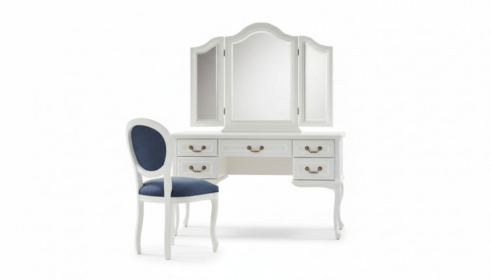 Make-up tafel met stoel Kaptafel Kaptafel Make-up tafel Kosmetische tafel