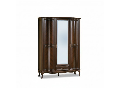 Kledingkast kast kast wandkast 3 deuren hout Nieuw Italiaans meubilair