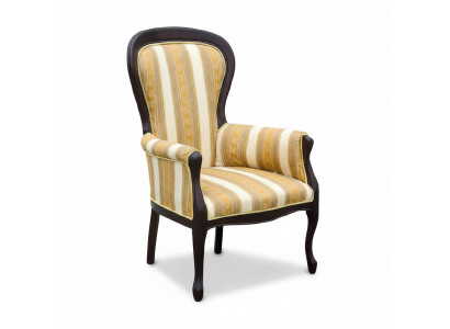 Klassieke stoelen Bekleding Textiel Stof Leer Fauteuil Stoel Koninklijk - Model W1