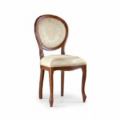 Klassieke stoelen Stoel Echt hout Massief Franse meubels Eetkamerstoel