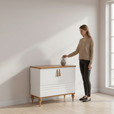 Klassieke commode vitrine commodes vitrines ladekast kast TO-K2sz
