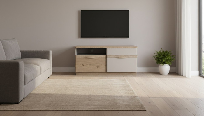 TV-laagbord, televisietafel, tv-meubel, tv-kast, commode, commodes CM-RTV/M