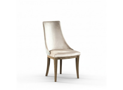 Klassieke designer gestoffeerde stoel Gestoffeerde stoelen Textiel Leder Stof CM-U1
