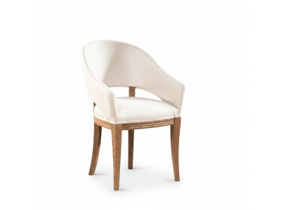 Klassieke ontwerper gestoffeerde stoel Gestoffeerde stoelen Textiel Leer Stof CM-U2