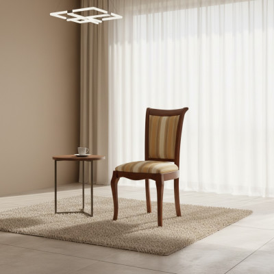 Klassieke stoelen Stoel Eetkamerstoel Houten stoel Koninklijke Landhuisstijl Prato PR-09.