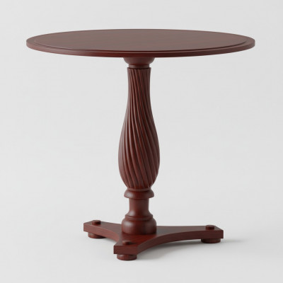 Echtholz houten tafel Klassieke tafels Tafel Eettafel Ronde tafel Royal - Model ZB-3
