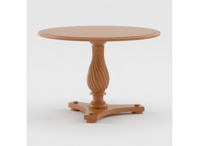 Klassieke ronde tafel massief rustieke tafels eettafels model ZB-4