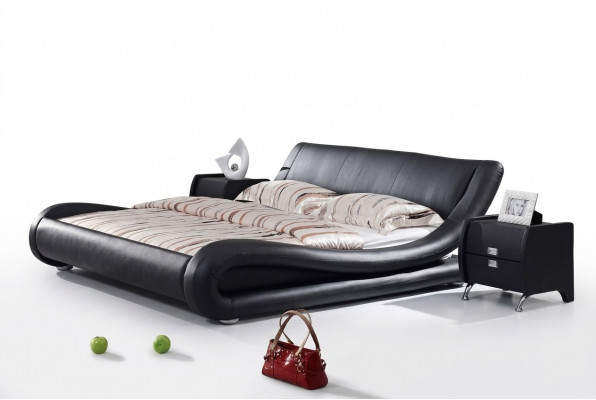 XXL Tweepersoonsbed Leren Bed Bedden Lederen Lederen Bekleding Huwelijk Designer Nieuw  XXL tweepersoonsbed Leren Bed Bedden Lederen Lederen Bekleding Huwelijk Designer Nieuw