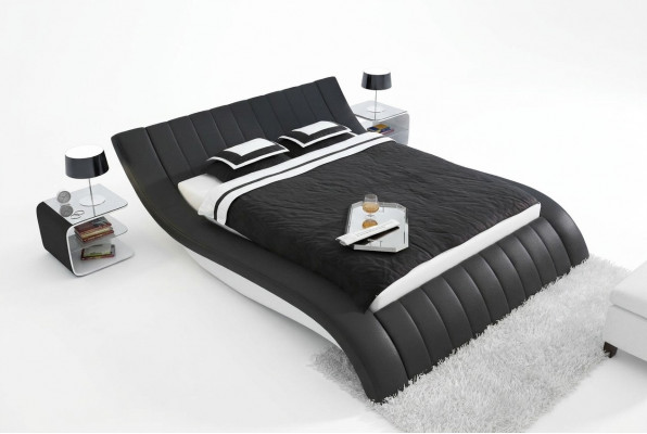 POLSTERBED LEDER BED BEDMODEL S-9275 160/180/200X220CM