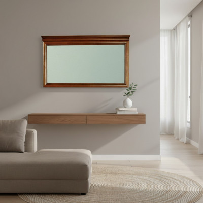 Spiegel Houten frame Grote wandspiegel Klassieke designer spiegel - Model Z-L2